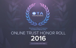 MacKeeper’s parent company, Kromtech Alliance Corp., named to Online Trust Alliance Honor Roll 2016 for a second consecutive year