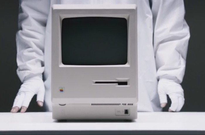 old Apple computer as seen in Jobs movie old Apple computer as seen in Jobs movie