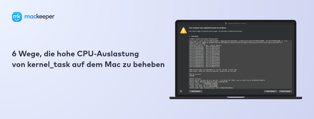 6 Wege, die hohe CPU-Auslastung von kernel_task auf dem Mac zu beheben