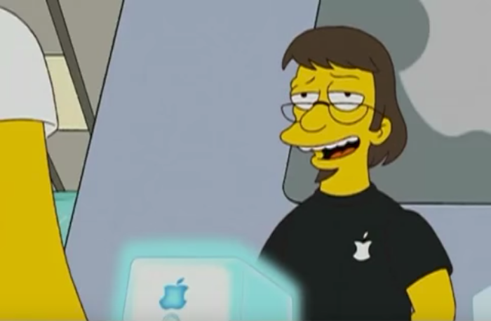 Mac products depicted in The Simpsons TV show Mac products depicted in The Simpsons TV show