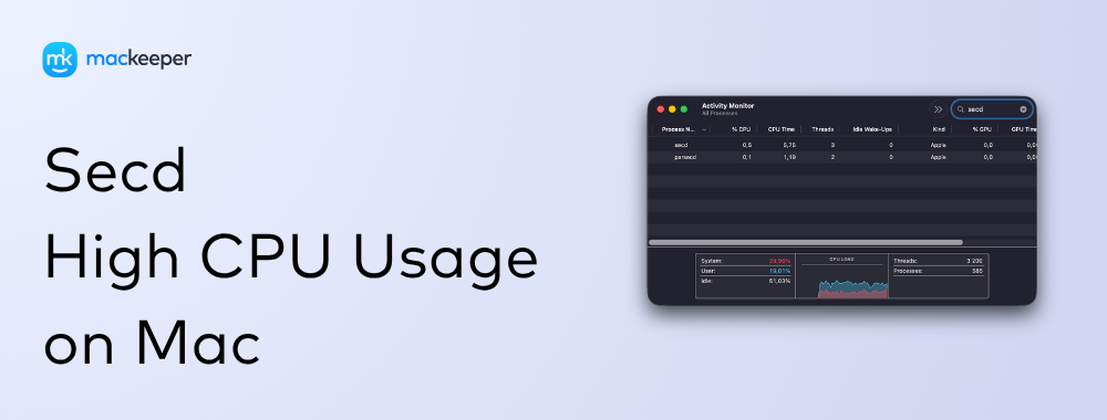 Secd High CPU Usage on Mac