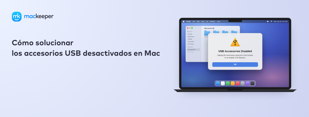 Cómo solucionar los accesorios USB desactivados en Mac