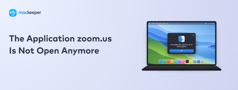 The Application zoom.us Is Not Open Anymore