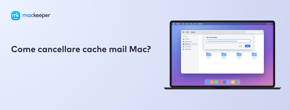 Come cancellare cache mail Mac?