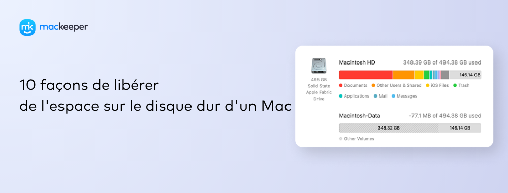 10 façons de libérer de l'espace sur le disque dur d'un Mac