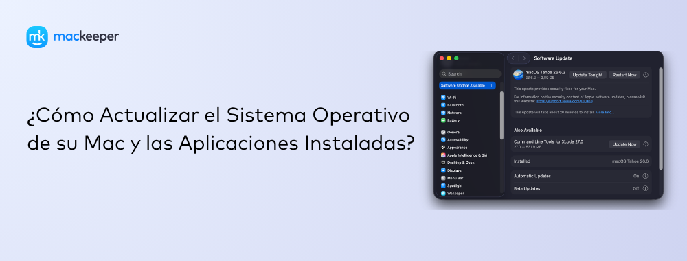 ¿Cómo Actualizar el Sistema Operativo de su Mac y las Aplicaciones Instaladas?