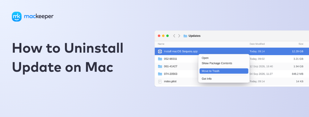 How to Uninstall Update on Mac
