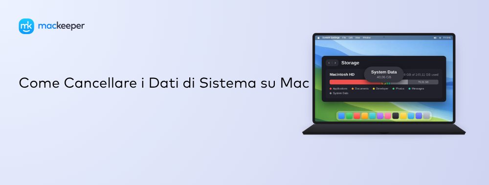 Come Cancellare i Dati di Sistema su Mac