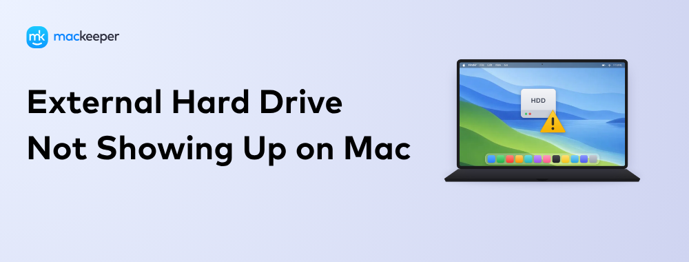 External Hard Drive Not Showing Up on Mac