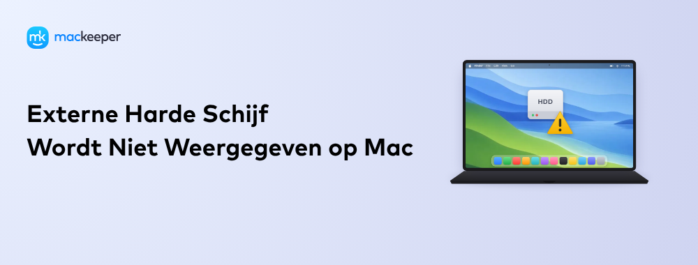 Externe Harde Schijf Wordt Niet Weergegeven op Mac