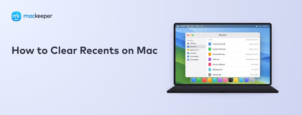 How to Clear Recents on Mac