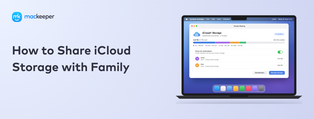 How to Share iCloud Storage with Family