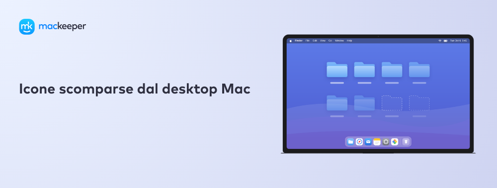 Icone scomparse dal desktop Mac