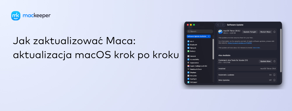 Jak zaktualizować Maca: aktualizacja macOS krok po kroku