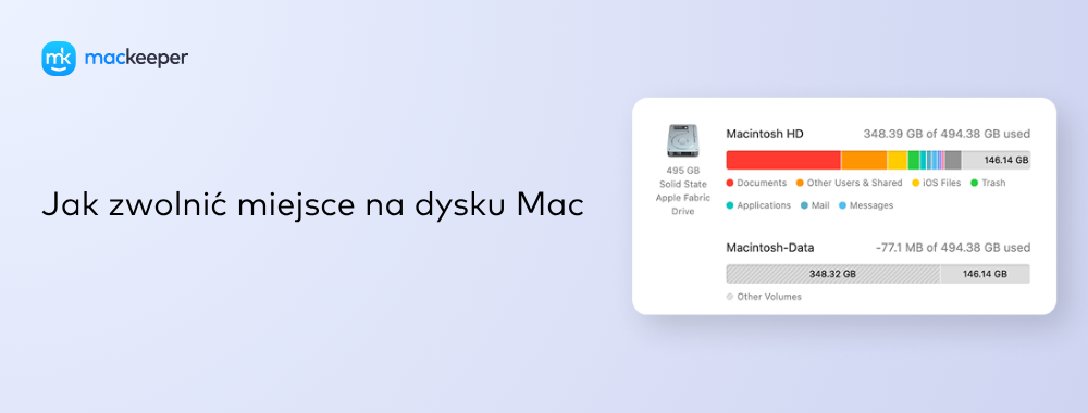 Jak zwolnić miejsce na dysku Mac