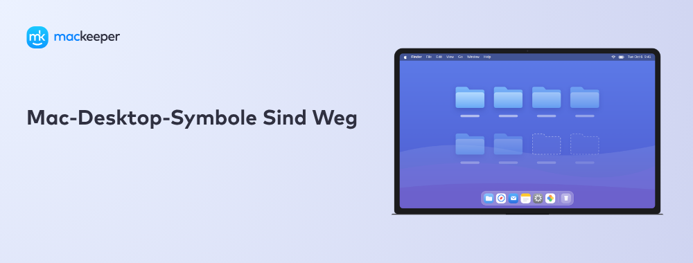 Mac-Desktop-Symbole Sind Weg