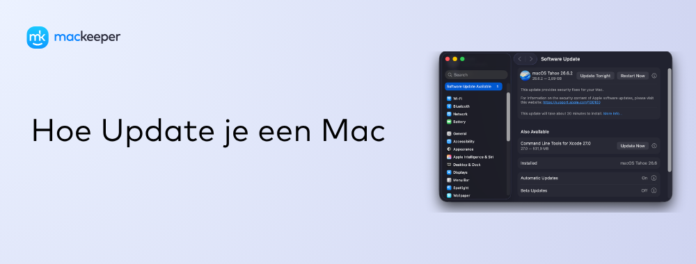 Hoe Update je een Mac
