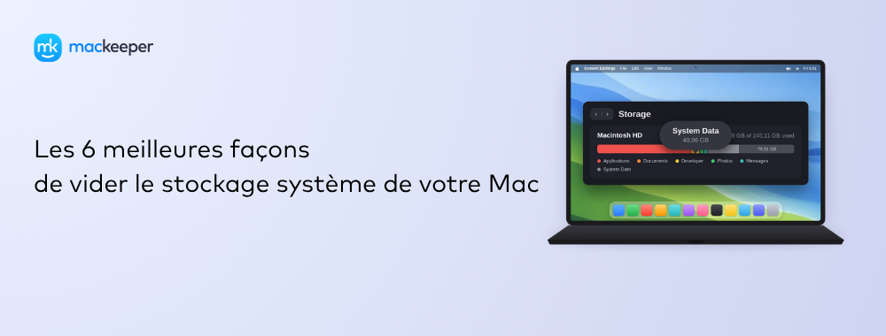 Les 6 meilleures façons de vider le stockage système de votre Mac