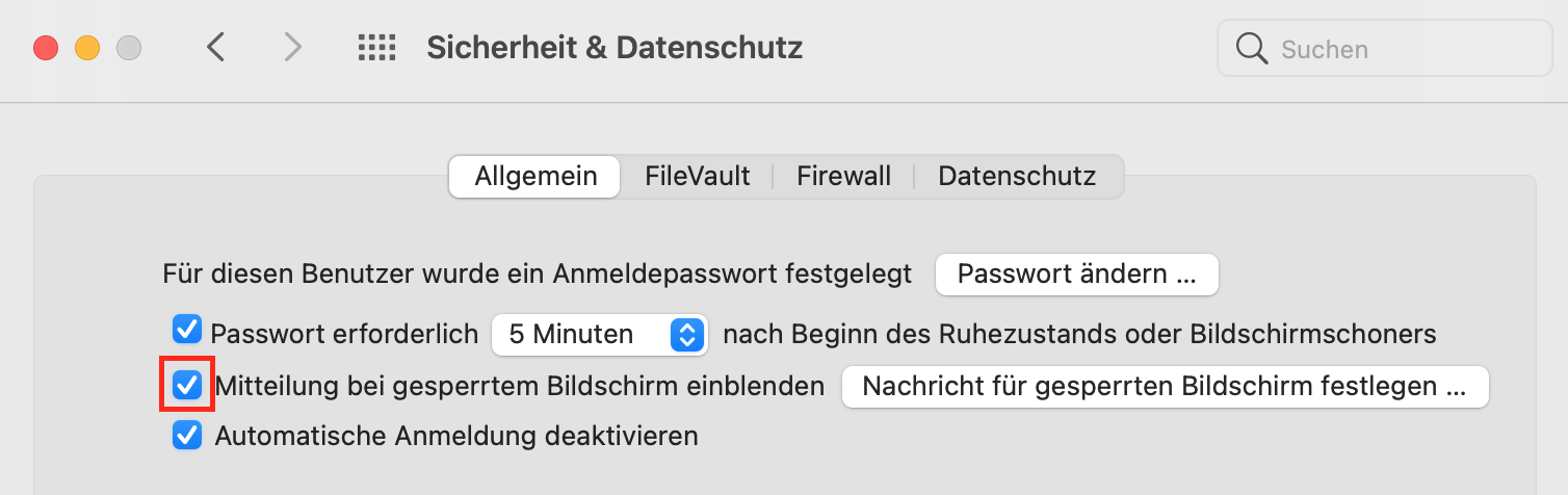 Datenschutz Tab Datenschutz Tab