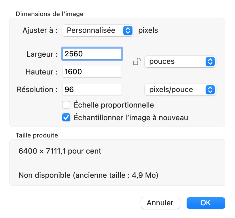 Modifiez la résolution de votre photo dans un Mac Modifiez la résolution de votre photo dans un Mac