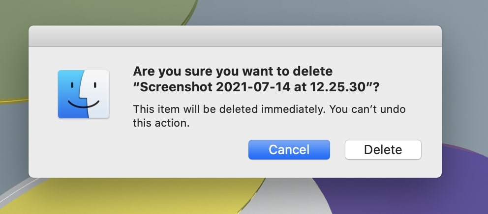 how to delete all completed reminders on mac