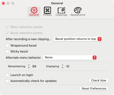 Jumpcut Apps è uno dei tanti gestori di appunti gratuiti per Mac. Se riscontri problemi con la funzionalità integrata di copia e incolla, provalo.