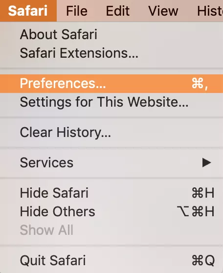 How to remove extensions in Safari