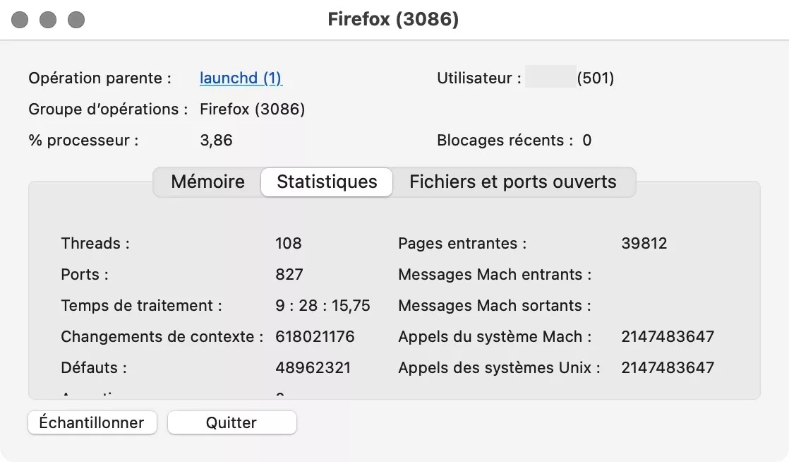 Guide d'utilisation de Moniteur d'activité pour Mac – Assistance Apple (CA)