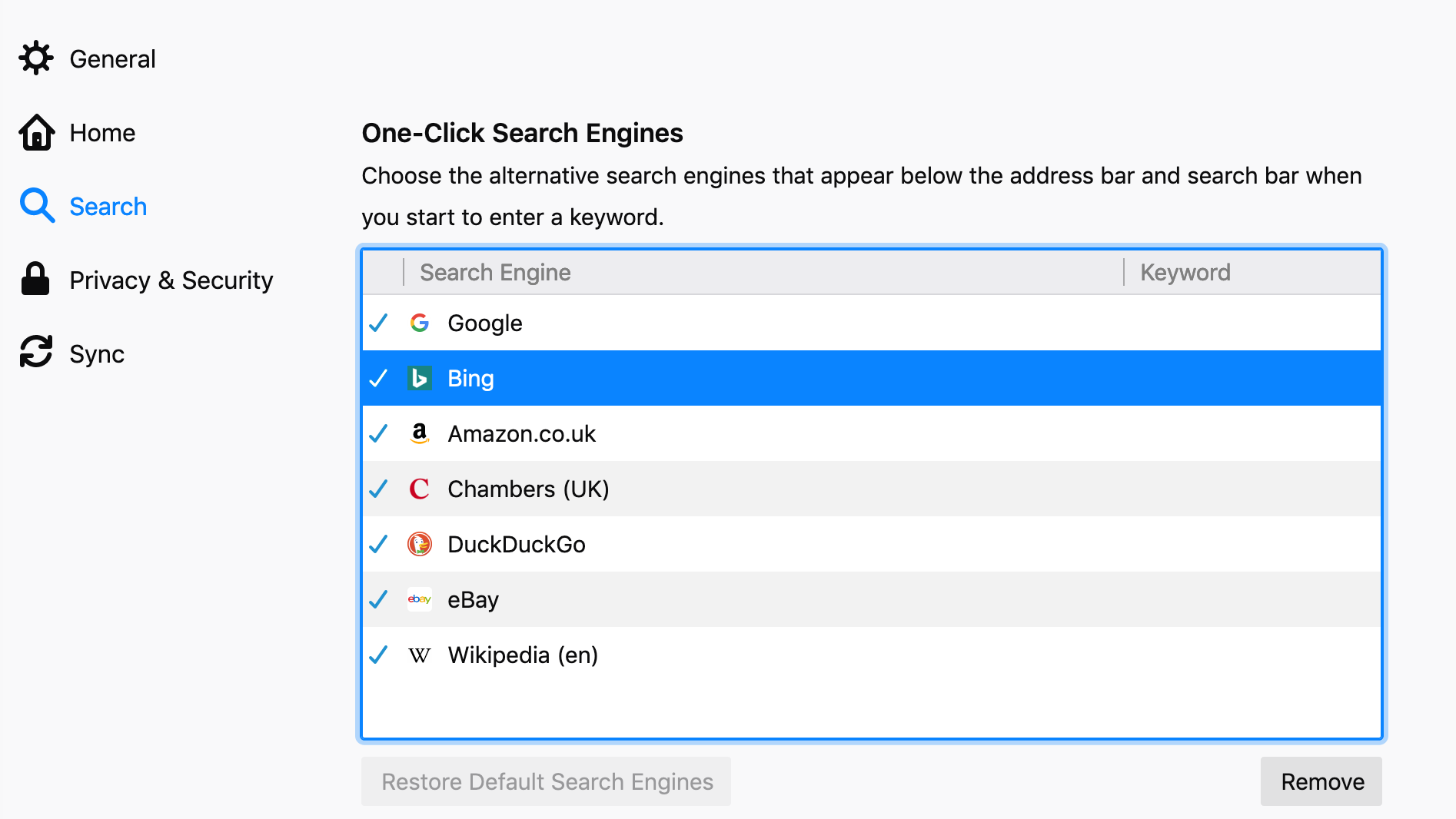 remove search engines in firefox search settings remove search engines in firefox search settings