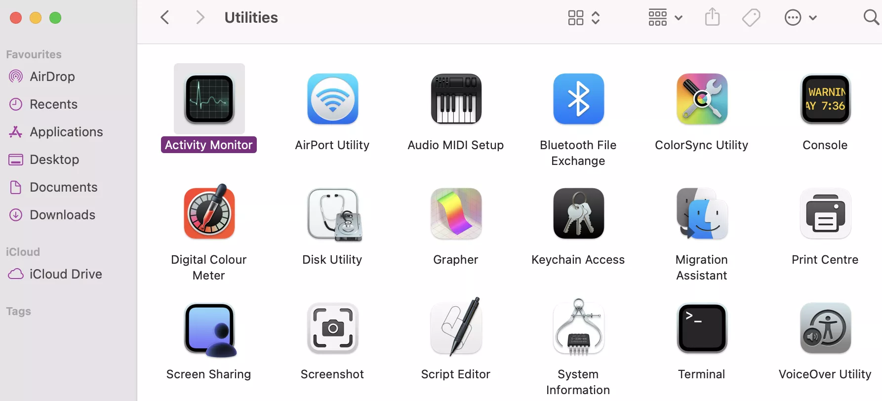 For tweaks and maintenance optimization post-update you can open Activity Monitor through Finder to help you identify and monitor apps using high CPU to improve device functionality after macOS update.