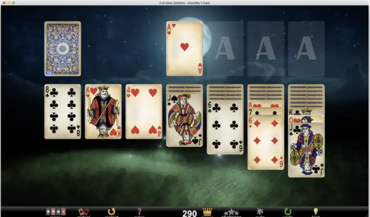free deck solitaire