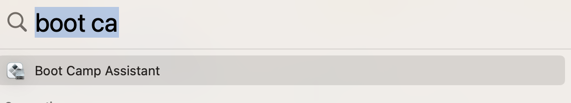 If you have an Intel-based Mac, you can use Boot Camp to install Windows. Go to the Spotlight search bar and look for Boot Camp Assistant, before then following the on-screen instructions.