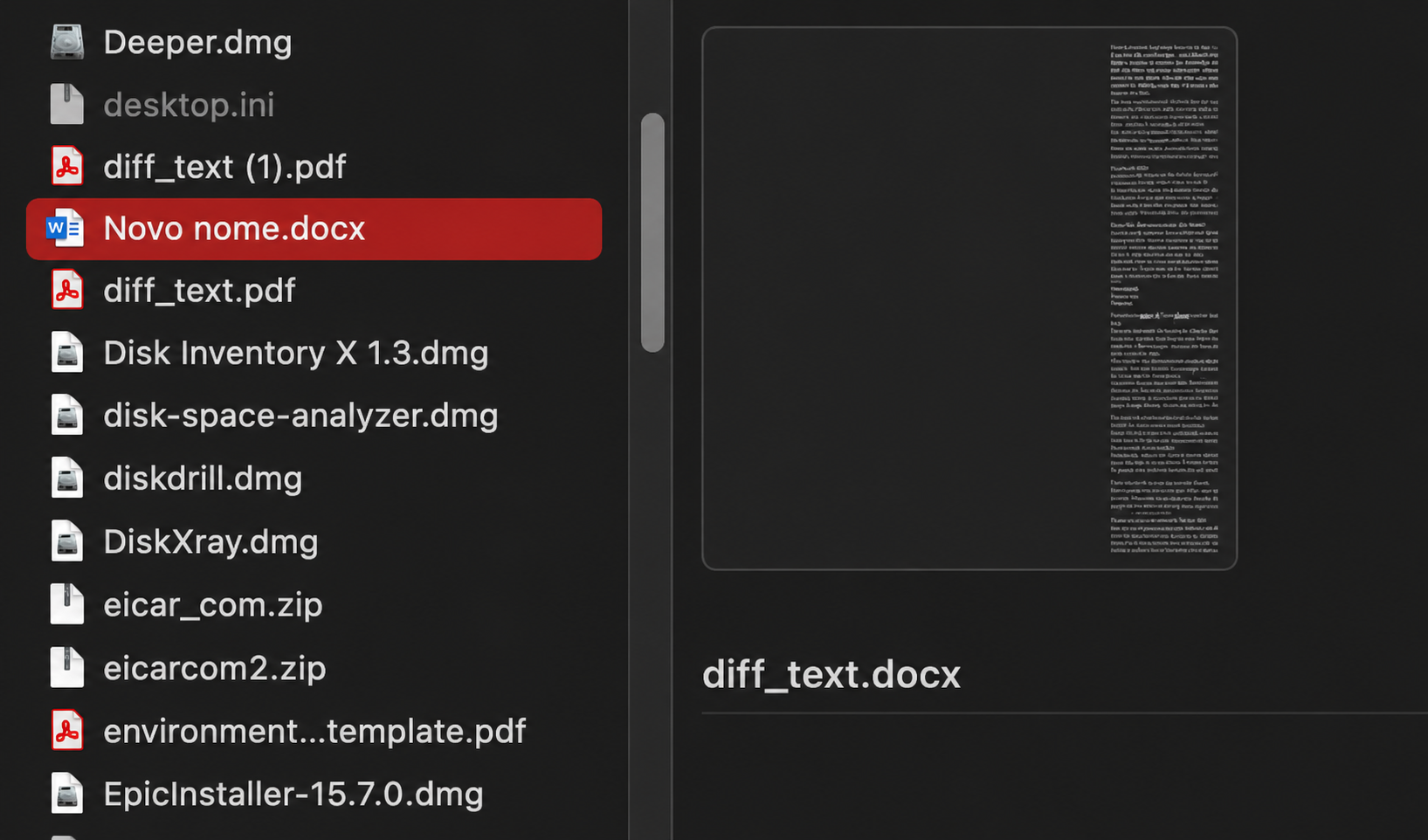 Agora você verá um cursor, indicando que pode digitar um novo nome. Dê ao arquivo um nome usando caracteres padrão e tente abrir o Word novamente.