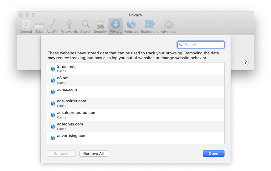 safari preferences privacy tab manage website data option safari preferences privacy tab manage website data option