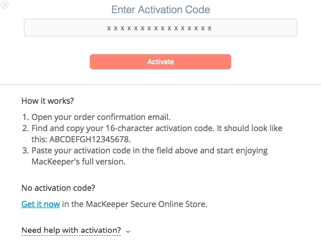 enter activation code for mackeeper enter activation code for mackeeper
