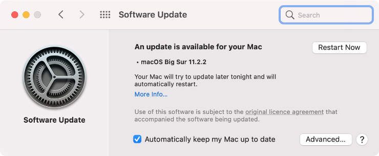 software update tab macos big sur software update tab macos big sur