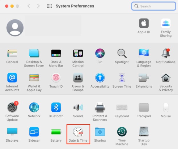 System Preferences System Preferences