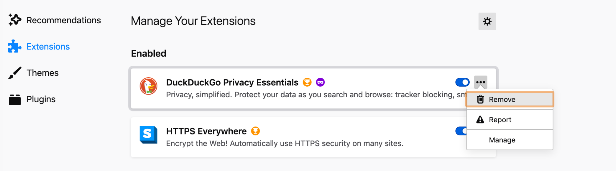 remove browser extensions in firefox settings remove browser extensions in firefox settings