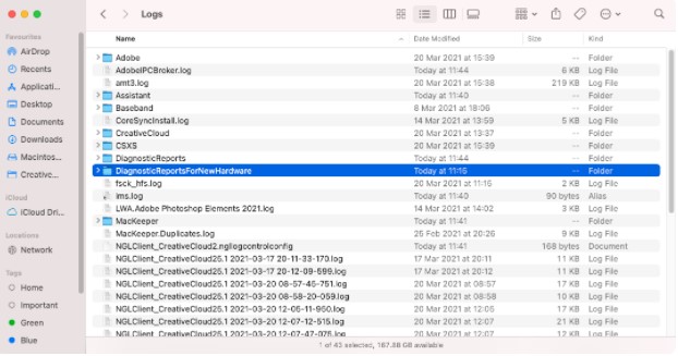 Delete logs Delete logs
