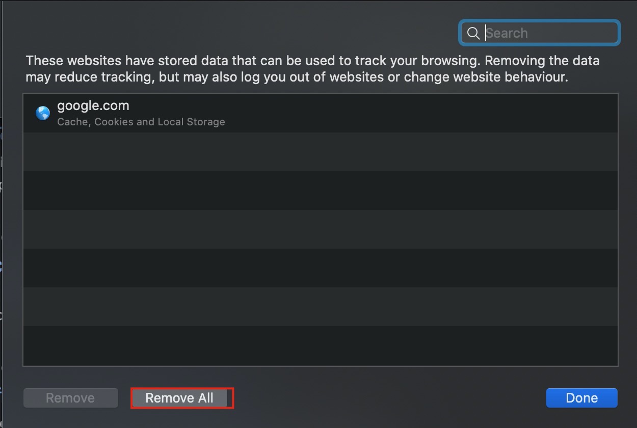 Safari Preferences User Interface Safari Preferences User Interface