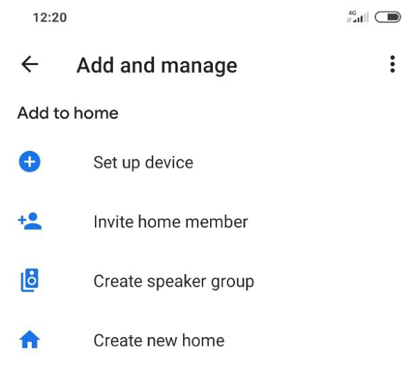 Setting up Chromecast as a new device using Google Home app