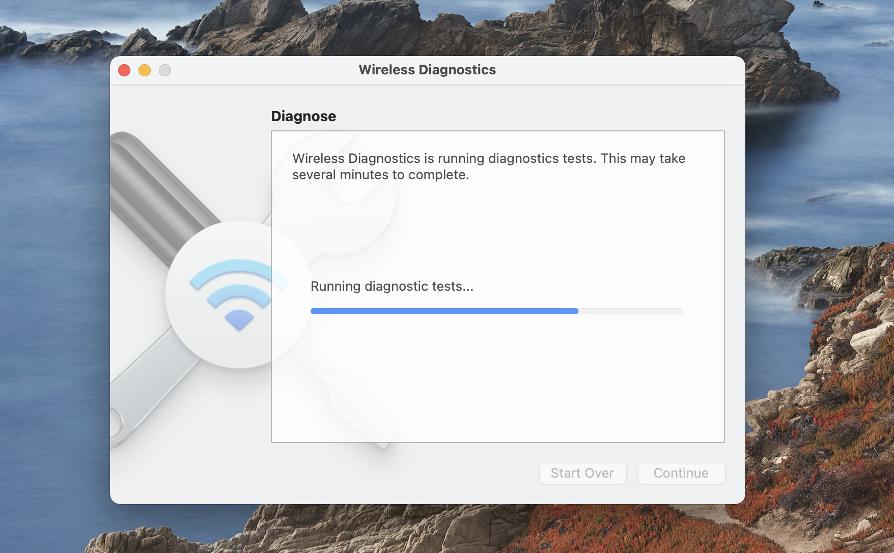 WIFI diagnostics WIFI diagnostics