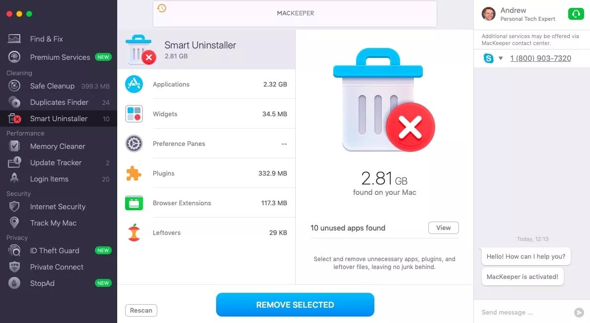 mackeeper smart uninstaller