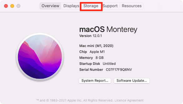 How To Check Storage Space On Mac