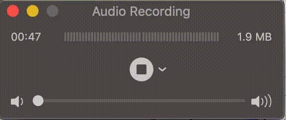 sound recording app for mac