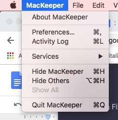 mackeeper menudrop-down mackeeper menudrop-down