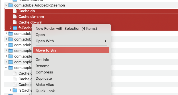 If you know what you can safely delete, you simply send those files to your trash and empty it, as you would with any other files you want to delete.