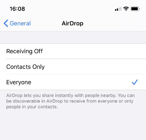 how to share airdrop from mac to iphone