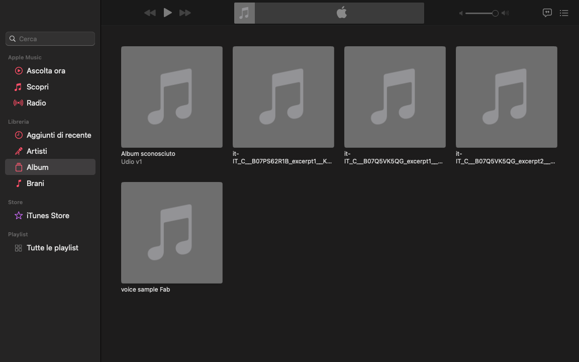 Aprire la scheda Album e Brani su Apple Music per iniziare a rimuovere gli elementi dalla libreria.