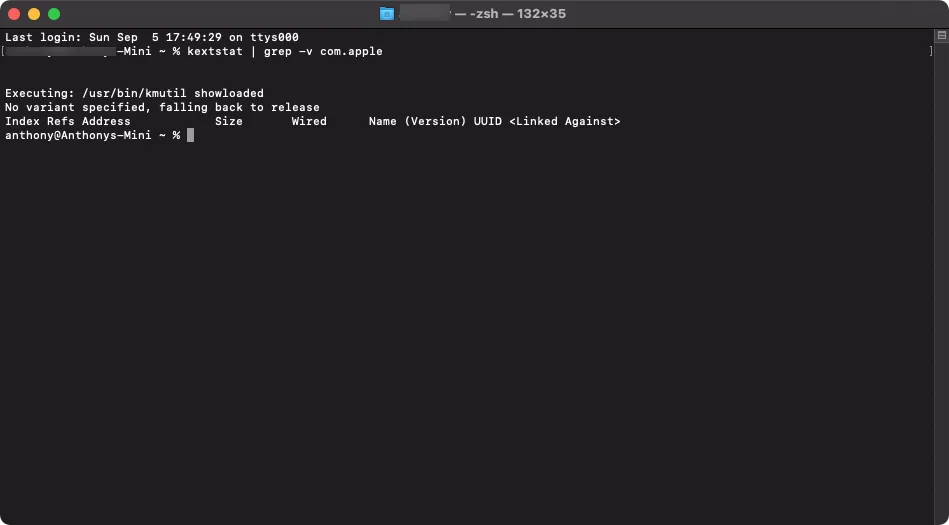 terminal app window